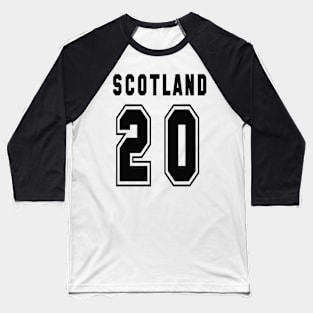 Scotland 20 - Fans of All Things Scottish Visitors in 2020 Baseball T-Shirt